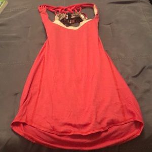 Lululemon Wild Tank Top Butterfly Heathered Pink 4